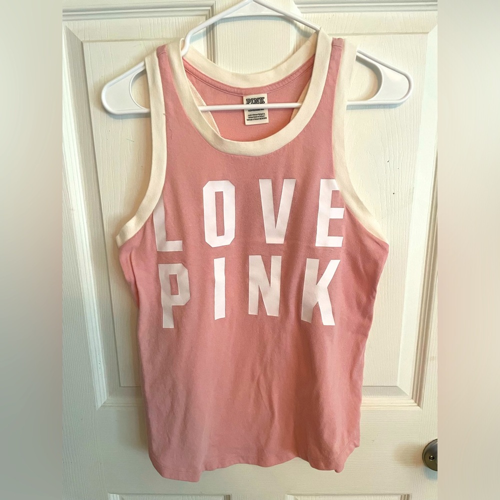 PINK Victoria's Secret Light Pink Tank Top